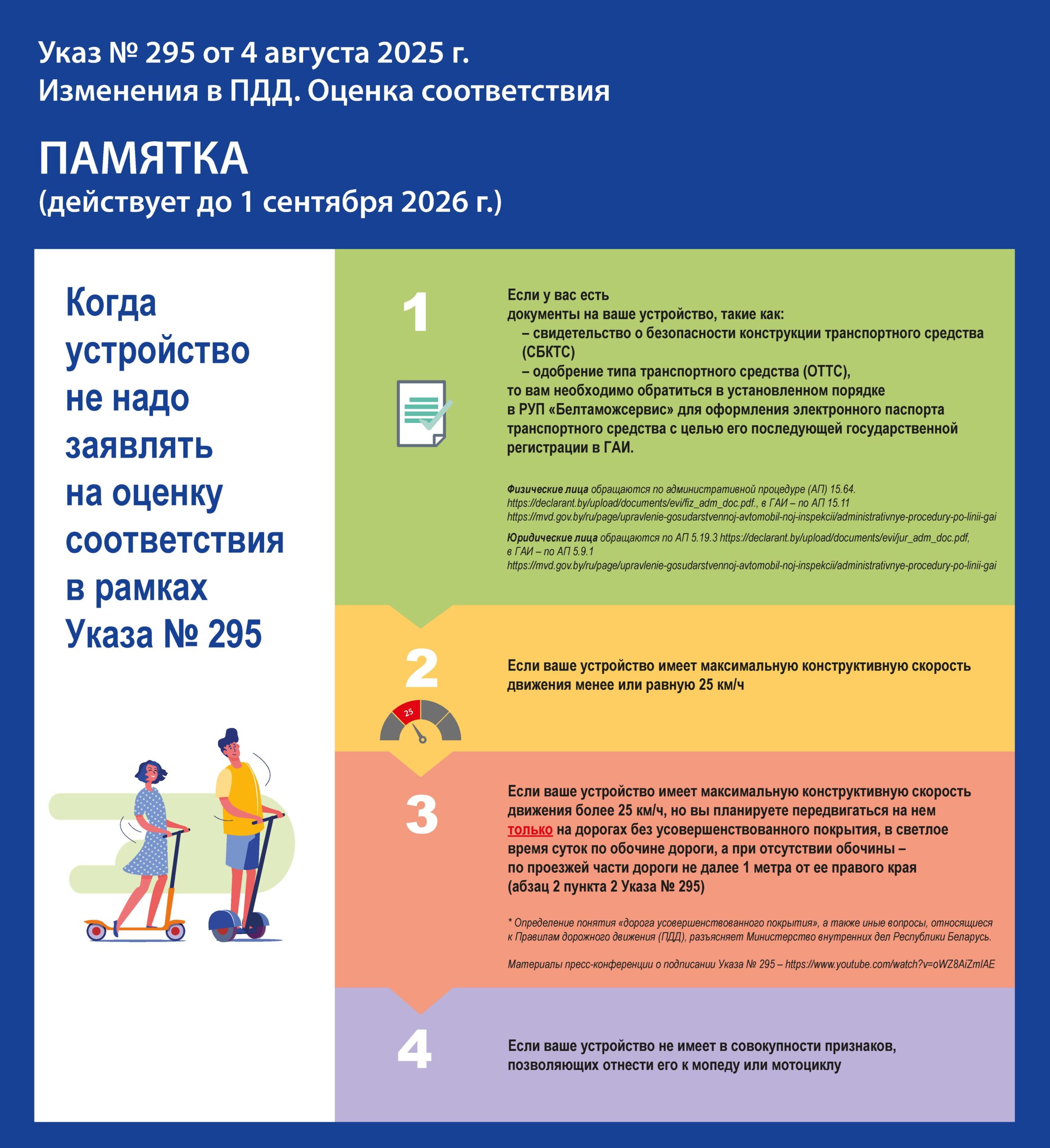 Указ №295 от 4 августа 2025 года